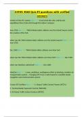 AVMG 4060 Quiz &num;3 questions with verified answers