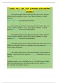 AVMG 4200 Test 2 MC questions with verified answers&period;