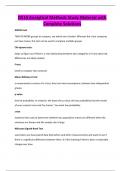 D514 Analytical Methods Study Material with Complete Solutions