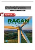 Solution Manual For Microeconomics&comma; 17th Canadian Edition&comma; By Christopher Ragan&comma; All Chapters 1 - 20&comma; Complete Newest Version