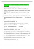 2025 GLY1102 QUESTIONS WITH ANSWERS GRADED A&plus; 2025&sol;2026