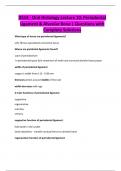 D514 EXAMS BUNDLE &vert; QUESTIONS AND CORRECT ANSWERS 
