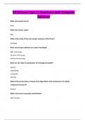D514 Exam- Quiz 1&vert; Questions with Complete Solutions