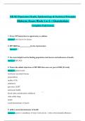 NR 503 Population Health&comma; Epidemiology & Statistical Principles Midterm Exam Week 1 to 4 &ndash; Chamberlain  Complete Full Course  &lpar;Latest 2025 &sol; 2026&rpar;&colon; Actual Questions with Verified Answers