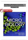 TEST BANK Microbiology An Evolving Science&comma; 6th Edition&comma; John Foster & Joan Slonczewski&comma; All Chapter 1 - 28