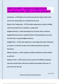 ARE 5&period;0 PPD - Kristin&rsquo;s Edits Exam  Questions with 100&percnt; Correct Answers