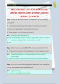 ANSC 4290 FINAL QUESTIONS WITH DETAILED  VERIFIED ANSWERS &lpar;100&percnt; CORRECT ANSWERS&rpar;  &sol;ALREADY GRADED A&plus;
