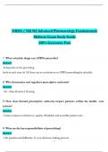 NR565 &sol; NR 565 Advanced Pharmacology Fundamentals Midterm Exam Study Guide &lpar;Latest 2025 &sol; 2026&rpar;&colon; Actual Questions with Verified Answers