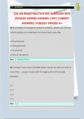 CDL AIR BRAKE PRACTICE TEST QUESTIONS WITH  DETAILED VERIFIED ANSWERS &lpar;100&percnt; CORRECT  ANSWERS&rpar; &sol;ALREADY GRADED A&plus;