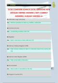 GCSE COMPUTER SCIENCE &lpar;OCR&rpar; QUESTIONS WITH  DETAILED VERIFIED ANSWERS &lpar;100&percnt; CORRECT  ANSWERS&rpar; &sol;ALREADY GRADED A&plus;