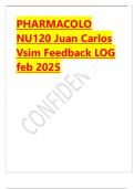 PHARMACOLO  NU120 Juan Carlos  Vsim Feedback LOG feb 2025
