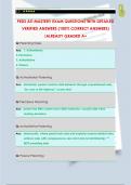 PEDS ATI MASTERY EXAM QUESTIONS WITH DETAILED  VERIFIED ANSWERS &lpar;100&percnt; CORRECT ANSWERS&rpar;  &sol;ALREADY GRADED A&plus;