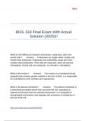 BIOL 318 Final Exam With Actual Solution &lpar;2025&rpar;&excl;&excl;