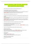 MDARD MICHIGAN CORE PESTICIDE APPLICATOR EXAM QUESTIONS AND ANSWERS