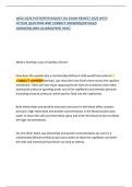 WGU D236 PATHOPHYSIOLOGY OA EXAM NEWEST 2025 WITH ACTUAL QUESTION AND CORRECT ANSWERS&lpar;DETAILED ANSWERS&rpar;100&percnt; GUARANTEED PASS&excl;