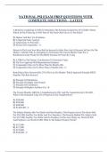 NATIONAL PSI EXAM PREP QUESTIONS WITH  COMPLETE SOLUTIONS &ndash; LATEST