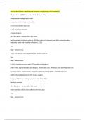 Priority Health Exam Questions and Answers Latest Version 2025 Graded A&plus;