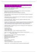 2025 HSA 6115 MIDTERM TEST BANK QUESTIONS WITH ANSWERS 2025&sol;2026 GRADED A &plus;