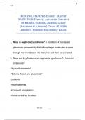 NUR 265 &sol; NUR265 EXAM 1&colon;  &lpar;LATEST 2025&sol; 2026 UPDATE&rpar; ADVANCED CONCEPTS OF MEDICAL-SURGICAL NURSING GUIDE&vert; QUESTIONS & ANSWERS&vert; GRADE A&vert; 100&percnt; CORRECT &lpar;VERIFIED SOLUTIONS&rpar;- GALEN