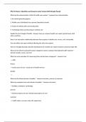 HPA 101 Exam 1 Questions and Answers Latest Version 2025 Already Passed 