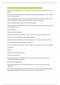 HPA 101 Bundled Exams 1-3 Questions and Answers Graded A&plus;