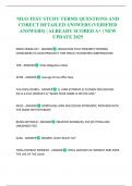 MLO TEST STUDY TERMS QUESTIONS AND CORECT DETAILED ANSWERS &lpar;VERIFIED ANSWERS&rpar; &vert; ALREADY SCORED A&plus; &vert; NEW UPDATE 2025