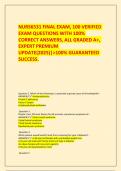NURS6531 FINAL EXAM&comma; 100 VERIFIED EXAM QUESTIONS WITH 100&percnt; CORRECT ANSWERS&comma; ALL GRADED A&plus;&comma; EXPERT PREMIUM UPDATE&lpar;2025&rpar;&vert;>100&percnt; GUARANTEED SUCCESS&period;
