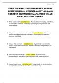 ESRM 304 FINAL 2025&vert; BRAND NEW ACTUAL  EXAM WITH 100&percnt; VERIFIED QUESTIONS AND  CORRECT SOLUTIONS&vert; GUARANTEED VALUE  PACK&vert; ACE YOUR GRADES&period;