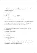 CT TEST REVIEW &lpar;TEST Q-S AND A-S FOR CT 8