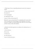 CT TEST REVIEW &lpar;TEST Q-S AND A-S FOR CT 1