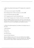 CT TEST REVIEW &lpar;TEST Q-S AND A-S FOR CT 3