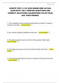 KUMITE TEST &lpar;1-70&rpar; 2025&vert; BRAND NEW ACTUAL  EXAM WITH 100&percnt; VERIFIED QUESTIONS AND  CORRECT SOLUTIONS&vert; GUARANTEED VALUE PACK&vert;  ACE YOUR GRADES&period;