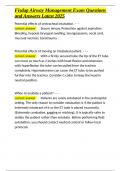 Fisdap Airway Management Exam Questions and Answers Latest 2025&period;docx
