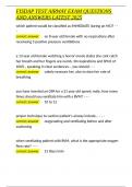FISDAP TEST AIRWAY EXAM QUESTIONS AND ANSWERS LATEST 2025&period;docx