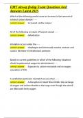 EMT airway fisdap Exam Questions And Answers Latest 2025&period;docx