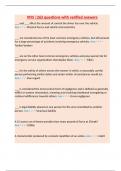 VFIS &vert;262 questions with verified answers