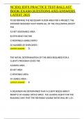 NCIDQ IDFX PRACTICE TEST-BALLAST BOOK EXAM QUESTIONS AND ANSWERS LATEST 2025&period;docx