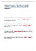 NU 372 FINAL EXAM LATEST 2025 WITH CORRECT  QUESTIONS AND DETAILED ANSWERS&sol;ALREADY  GRADED A&plus;
