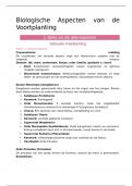 Samenvatting Biologische aspecten van de voortplanting &lbrack;E08L6a&rsqb; 
