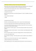 RMI 3501 Exam 3 Questions and Answers Latest Version 2025 Already Passed 