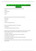 All VFIS Exam Questions with Answers Graded A 