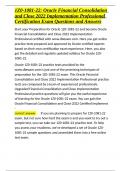 1Z0-1081-22 Oracle Financial Consolidation and Close 2022 Implementation Professional Certification Exam Questions and Answers&period;docx