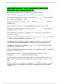 2025 MSSC QUALITY FINAL EXAM QUESTIONS WITH ANSWERS 2025&sol;2026 GRADED A&plus;