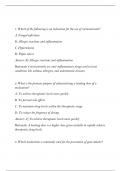 NURS8024 Pharm Exam 1 Latest Questions 8