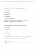 NURS8024 Pharm Exam 1 Latest Questions 10