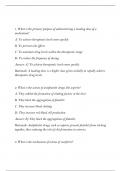 NURS8024 Pharm Exam 1 Latest Questions 1