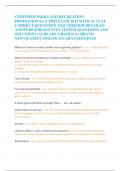 CERTIFIED PARKS AND RECREATION PROFESSIONAL &lpar;CPRP&rpar; EXAM 2025 WITH ACTUAL CORRECT QUESTIONS AND VERIFIED DETAILED ANSWERS &vert;FREQUENTLY TESTED QUESTIONS AND SOLUTIONS &vert;ALREADY GRADED A&plus;&vert;BRAND NEW&excl;&excl;&vert;LATEST UPDATE &vert;GUARANTEED PASS