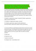 AHA PALS POST EXAM NEWEST ACTUAL EXAM QUESTIONS AND CORRECT DETAILED ANSWERS &lpar;VERIFIED ANSWERS&rpar; &vert;ALREADY GRADED A&plus;