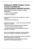McKissock USPAP Chapter 5 fully solved & verified for accuracy&lpar;latest updated version&rpar;