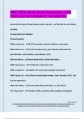 AMC MCQ Bank Exam Questions with  100&percnt; Correct Answers &vert; Graded A&plus;